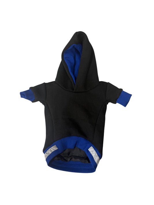 RuffPrints Royal Blue puppy sweatshirt